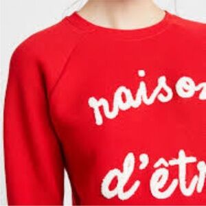 Whistles Raison D'Etre Crewneck Sweatshirt